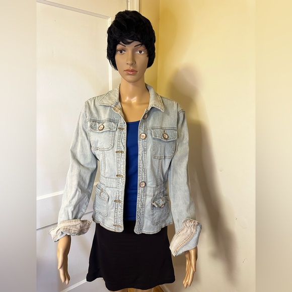 Faded Glory Women Jean Jacket - Picture 1 of 12